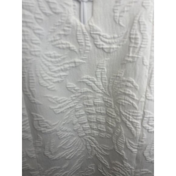 Lilly Pulitzer Keali Stretch Shift Dress Size 00 Resort White Pineapple Jacquard - Picture 5 of 10